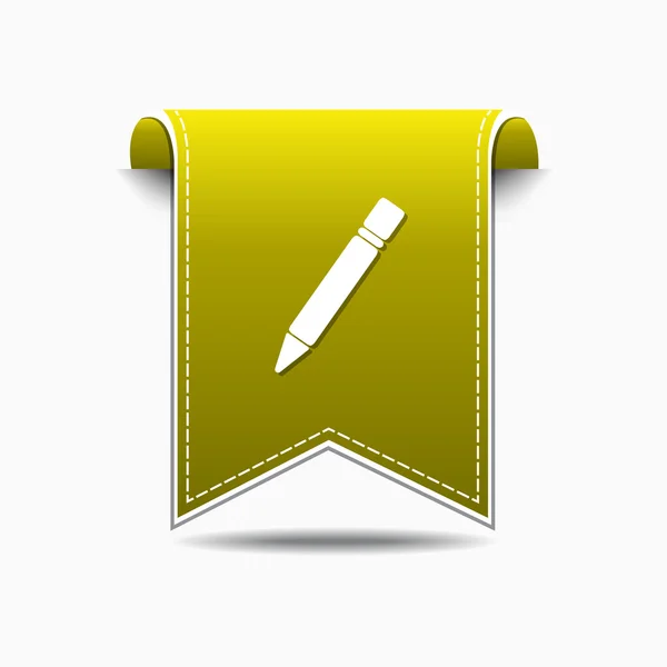 Bleistift-Icon-Design — Stockvektor
