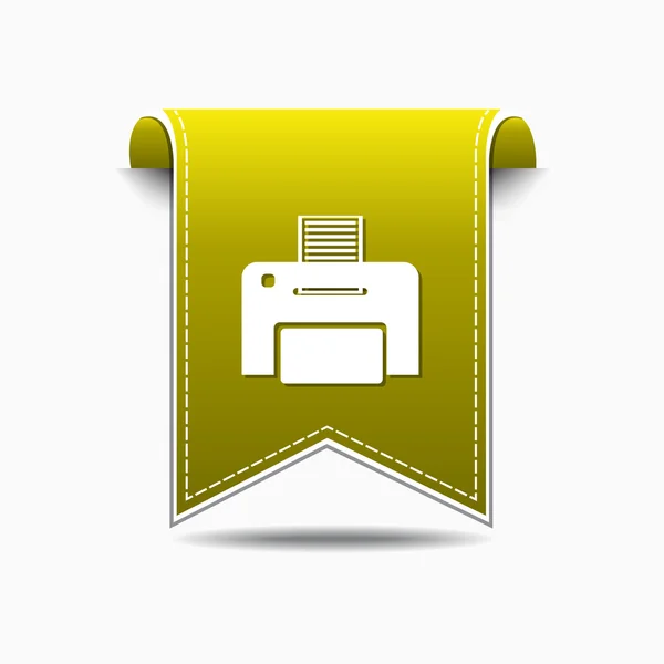 Printer Icon Design — Stock Vector