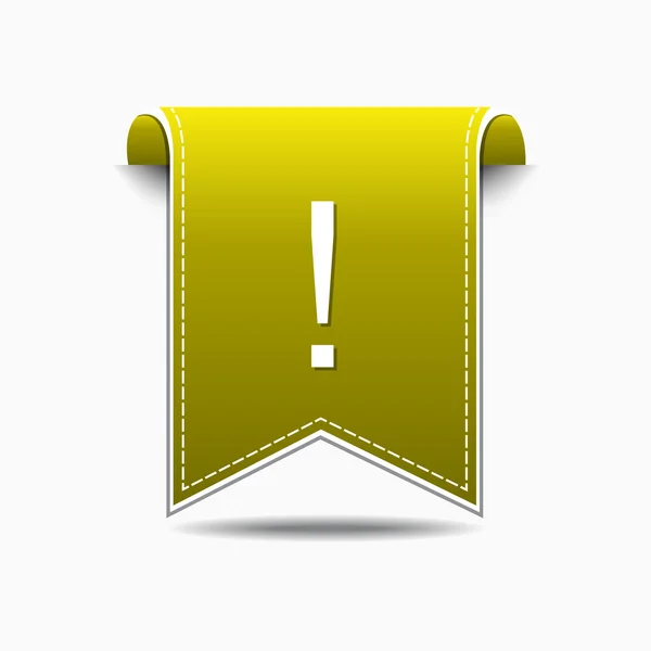 Alert Sign Icon Design — Stock Vector