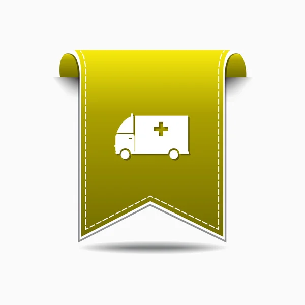 Ambulance pictogram ontwerp — Stockvector