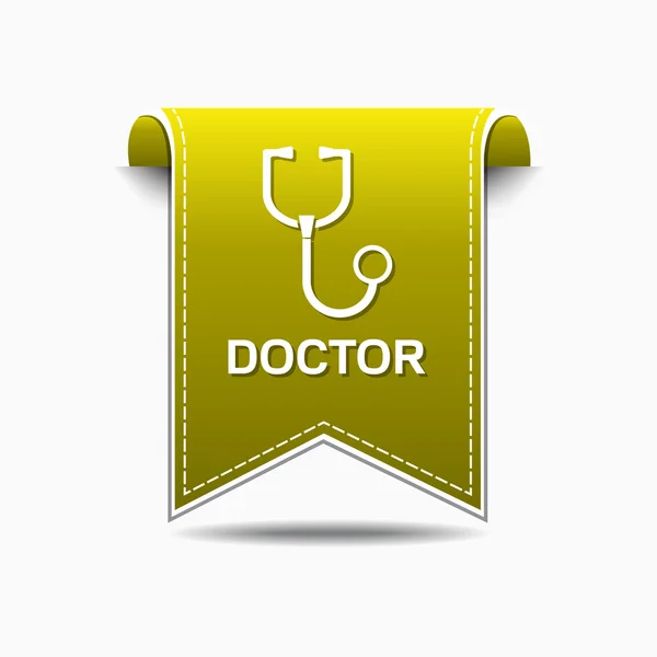 Lekarz ikona designu — Wektor stockowy
