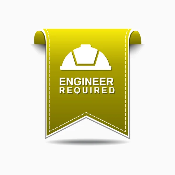Mérnök ikon tervezés — Stock Vector