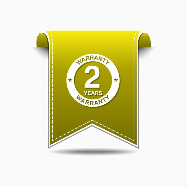 2 Jahre Garantie Icon Design — Stockvektor