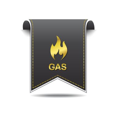 Gaz işareti simgesi tasarım
