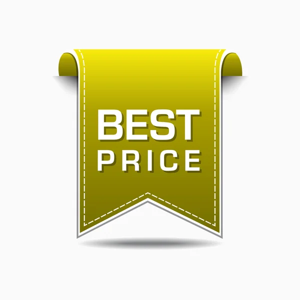 Best Price Icon Design — Stock Vector