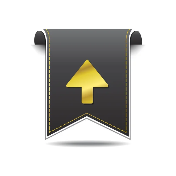 Up Arrow Icon Design — Stock Vector