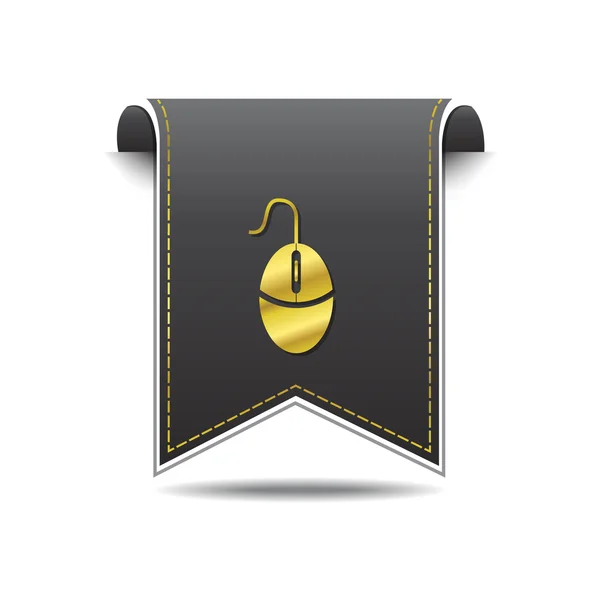 Diseño de icono de signo de ratón — Vector de stock