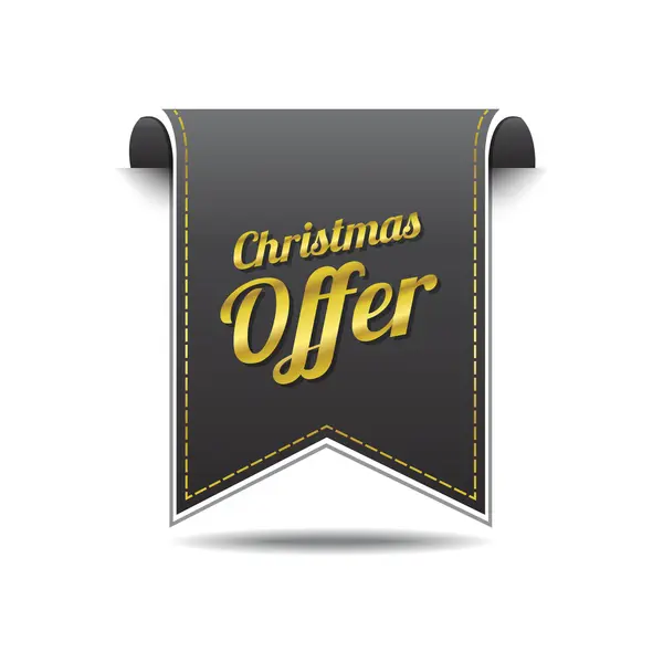 Offerta Natale Icona Design — Vettoriale Stock