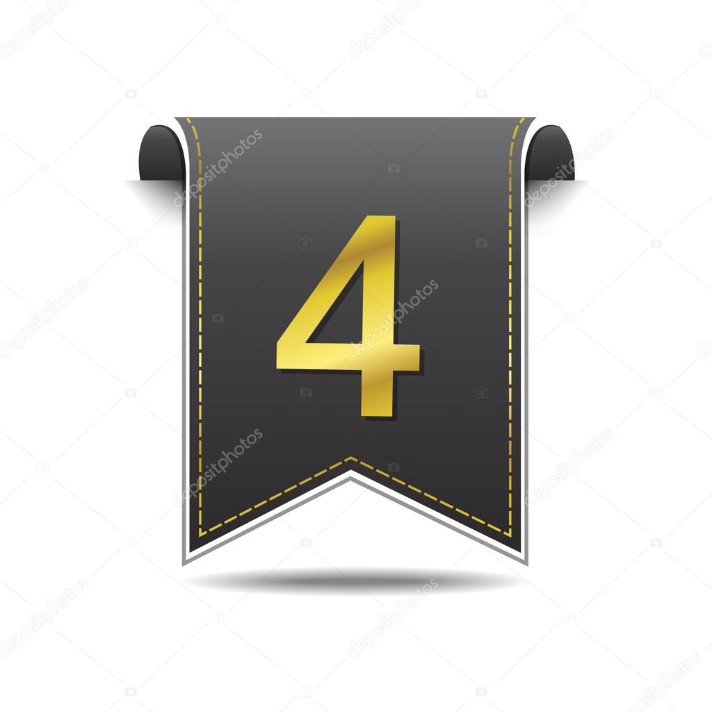 4 Number Web Icon