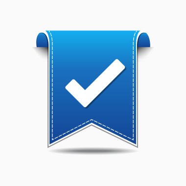 Onay işareti simgesi tasarım