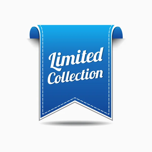 Limited Collection Icon Design — Stock Vector