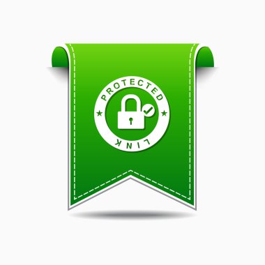 Bağlantı simgesi tasarım korumalı