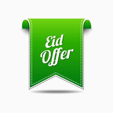 Eid teklif simgesi tasarım