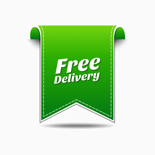 Free Delivery Icon Design — Stock Vector