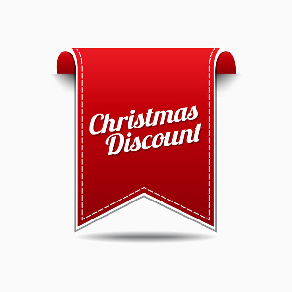 Christmas Discount Icon Design