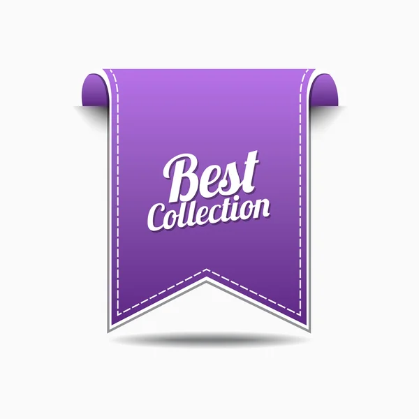 Melhor design de ícone de coleção — Vetor de Stock