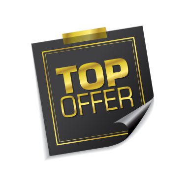 En iyi teklif altın yapışkan not