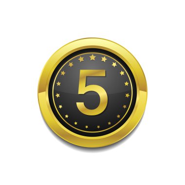 5 numara Web simgesi