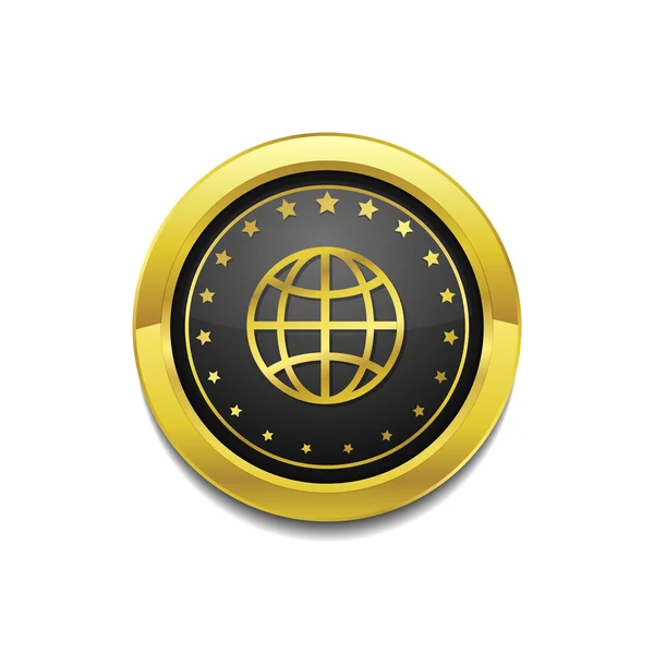 Ícone do sinal globo Design — Vetor de Stock