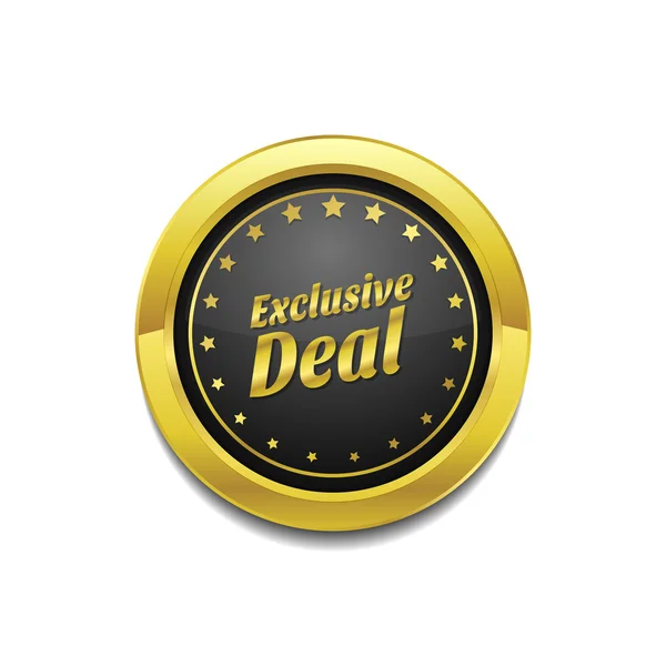 Exclusieve Deal pictogram ontwerp — Stockvector