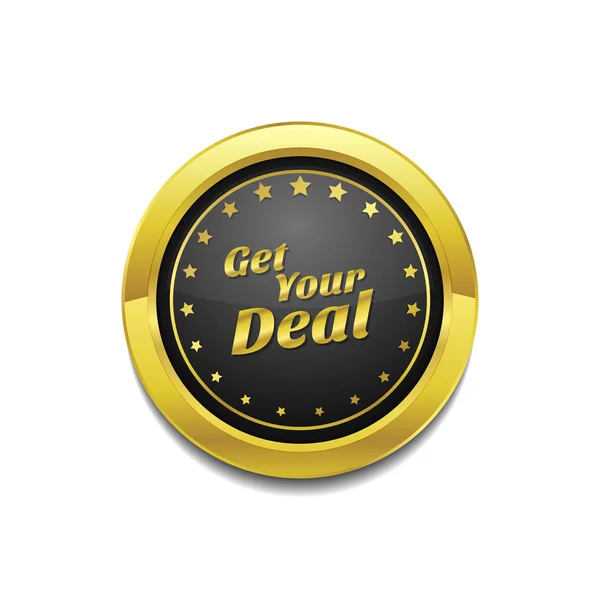 Holen Sie sich Ihren Deal Icon Design — Stockvektor