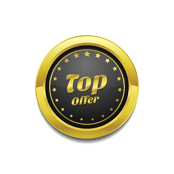 Top Offre Icône Design — Image vectorielle