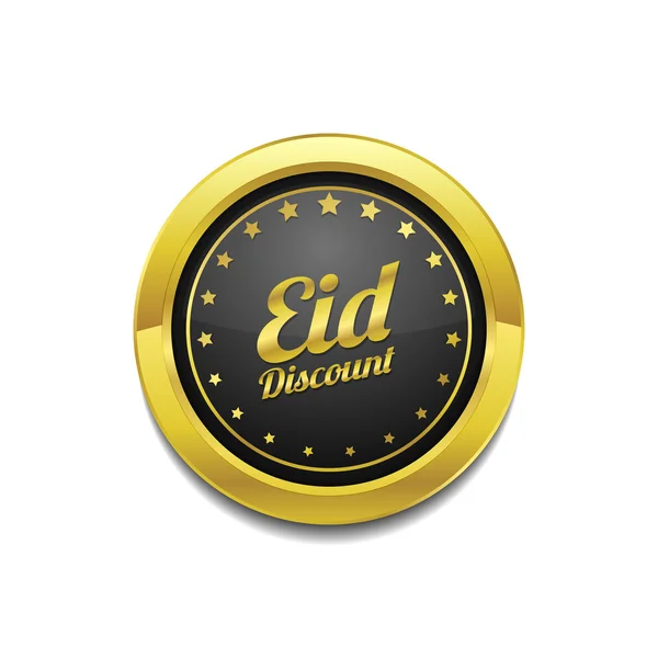 Diseño de icono de descuento Eid — Archivo Imágenes Vectoriales