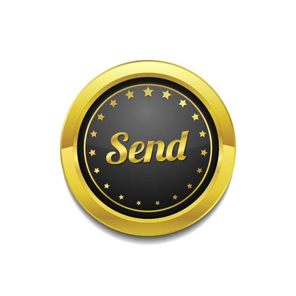 Send Icon Design — Stock Vector