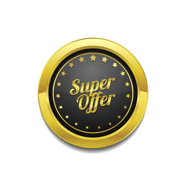 Super Angebot Icon Design — Stockvektor