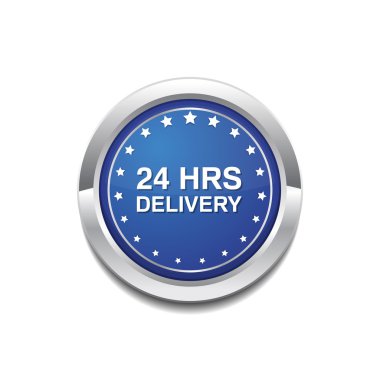 24 saat teslimat simgesi