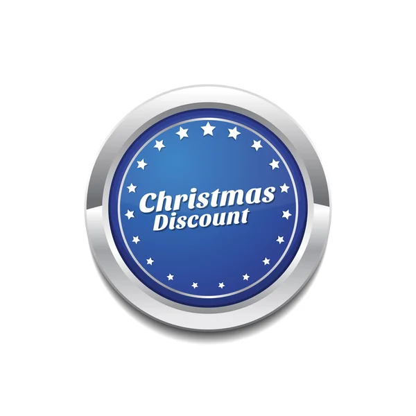 Design de ícone de desconto de Natal —  Vetores de Stock