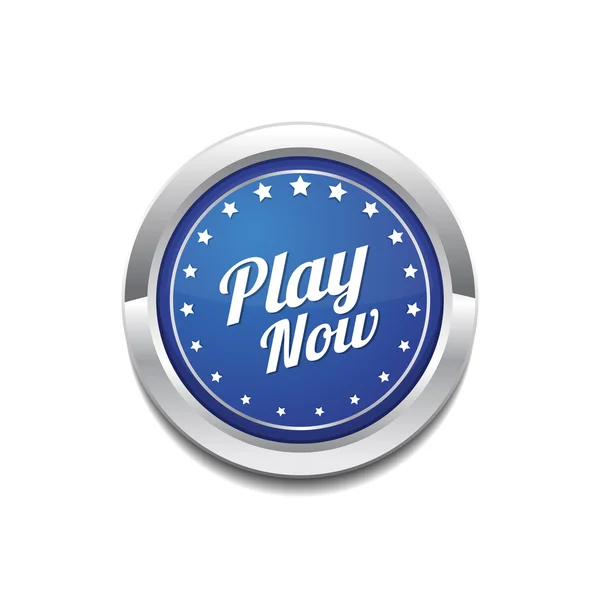 PLAY NOW ICON Stock Vector