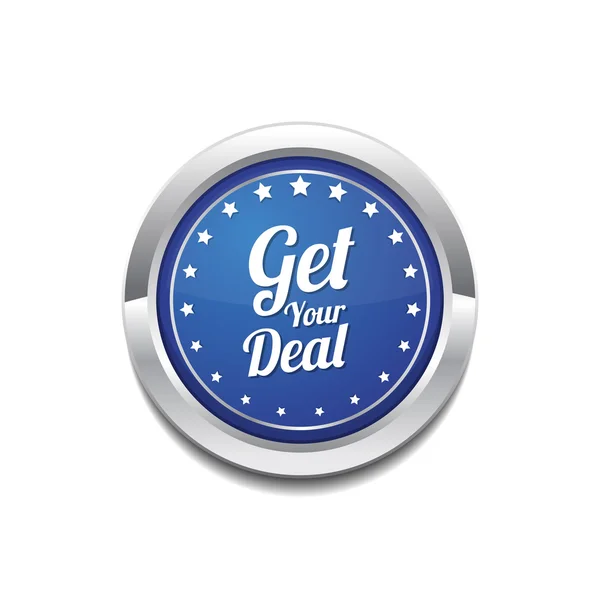 Get Your Deal Icon Design — Stock Vector