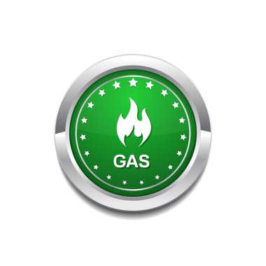 Gaz işareti simgesi tasarım