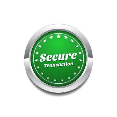 İşlem simgesi tasarım güvenli