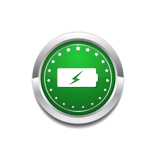 Návrh ikony baterie — Stockový vektor