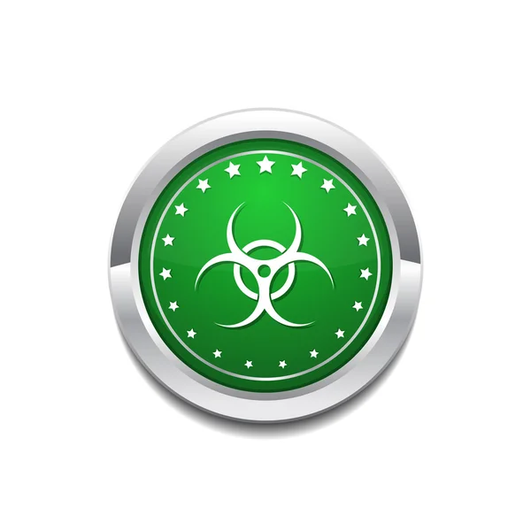Biohazard Sign Icon Design — Stock Vector