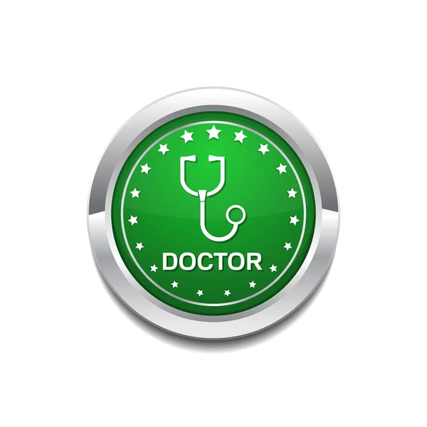 Icône médecin design — Image vectorielle