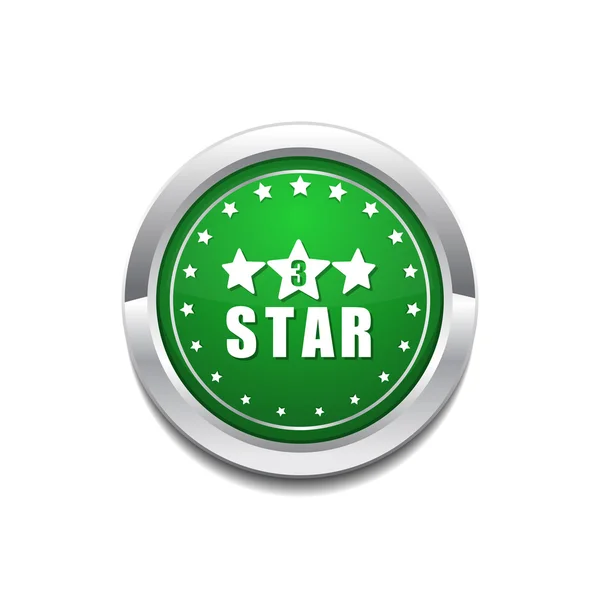 3 Stars Icon Design — Stock Vector