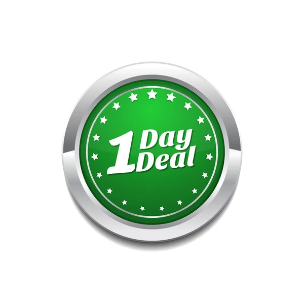 1 Day Deal Icon Design — Stock Vector