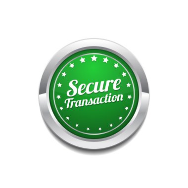 İşlem simgesi tasarım güvenli