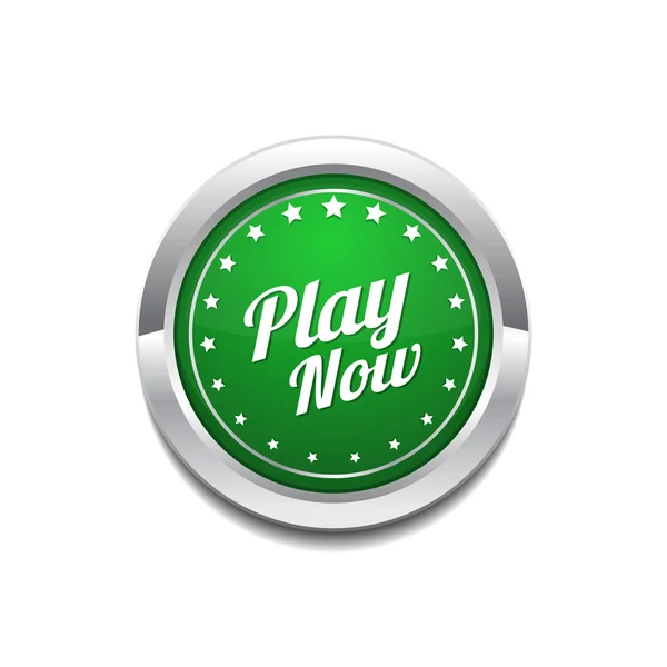 Play Now Rounded Corner Vector Icon Button Stock Vector by ©rizwanali3d  39225615