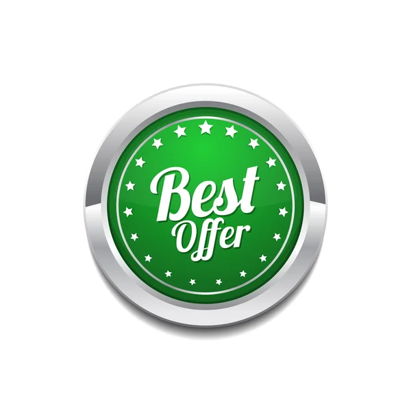 Best Offer Icon Design — Stock Vector