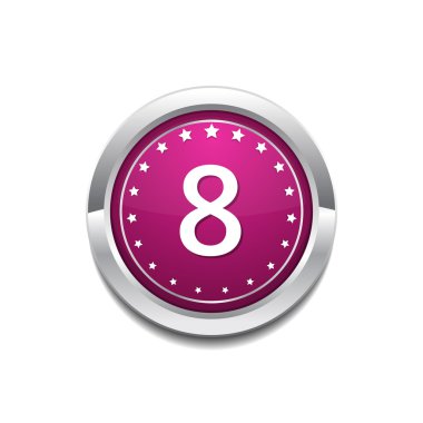 8 sayı simgesi tasarım