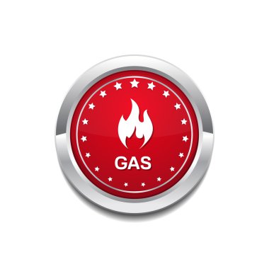 Gaz işareti simgesi tasarım