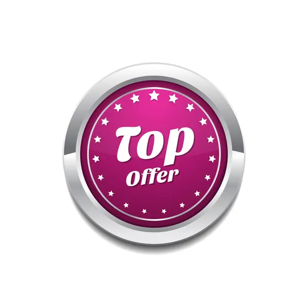 Top Offer Icon Design — Stock Vector