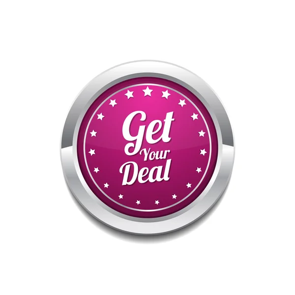 Holen Sie sich Ihren Deal Icon Design — Stockvektor