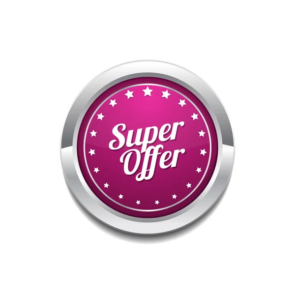 Super Angebot Icon Design — Stockvektor