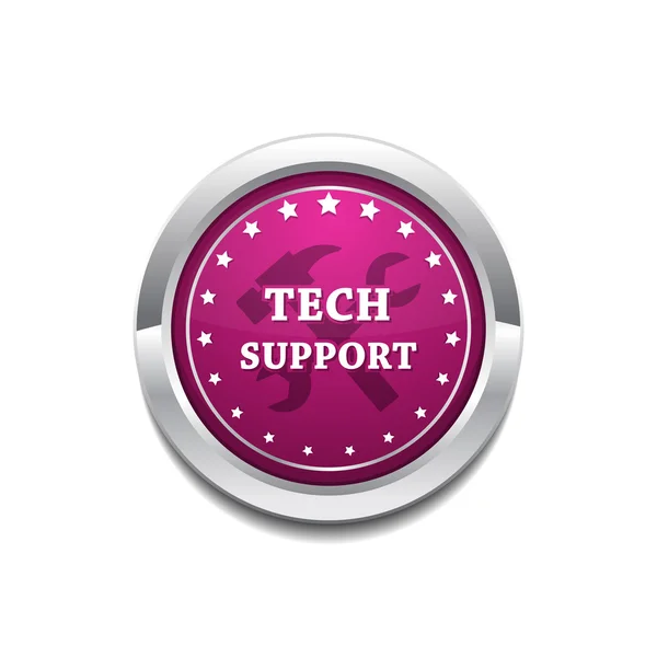 Tech podporu ikona — Stockový vektor