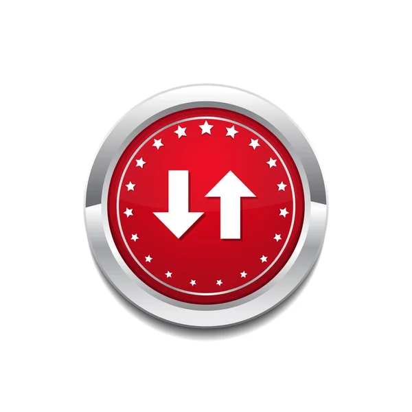 Botón icono de datos — Vector de stock